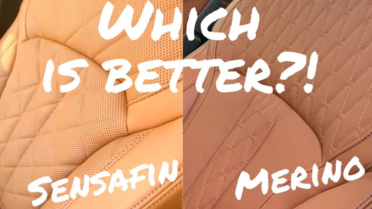 Is BMW’s Sensafin better than leather?!