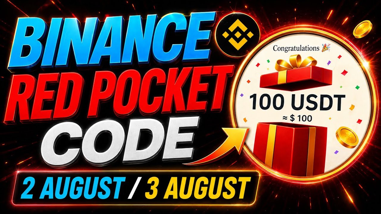 Binance Red Pocket Code | 100 USDT FREE? | 2 August / 3 August Latest Code