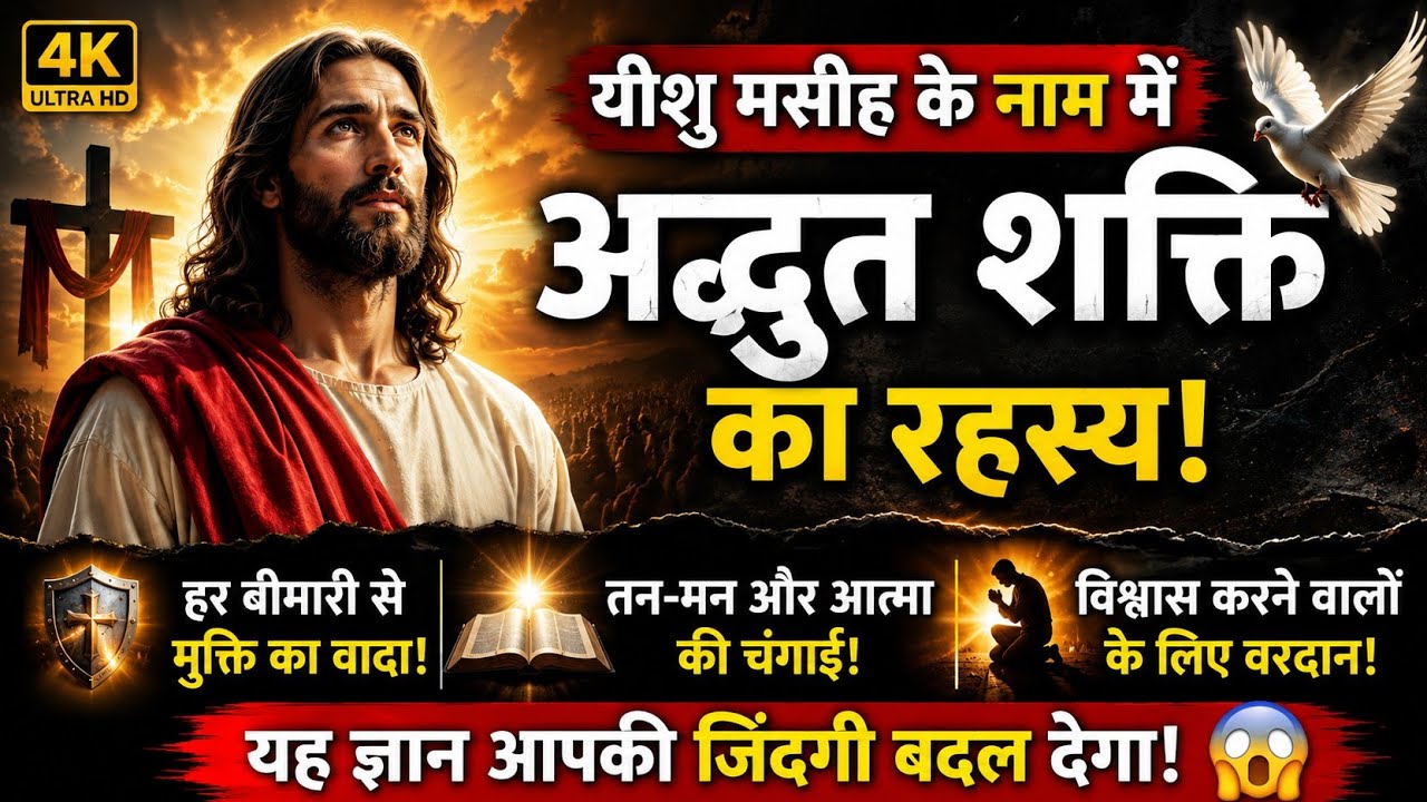 🙏🔥 यीशु मसीह के नाम में शक्तिशाली प्रार्थना#ChamatkariPrarthana#HealingPrayerHindi#DeliverancePrayer