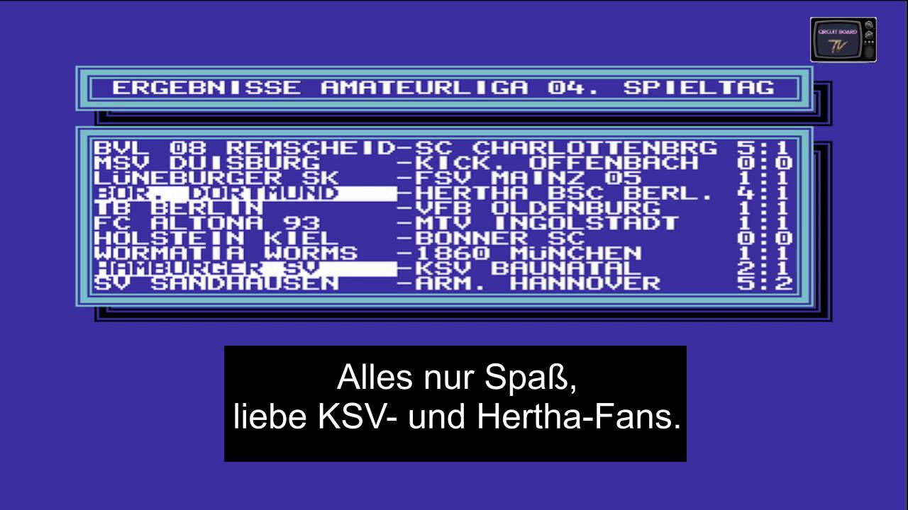 Floppy Fans #15: Bundesliga Manager V2.0