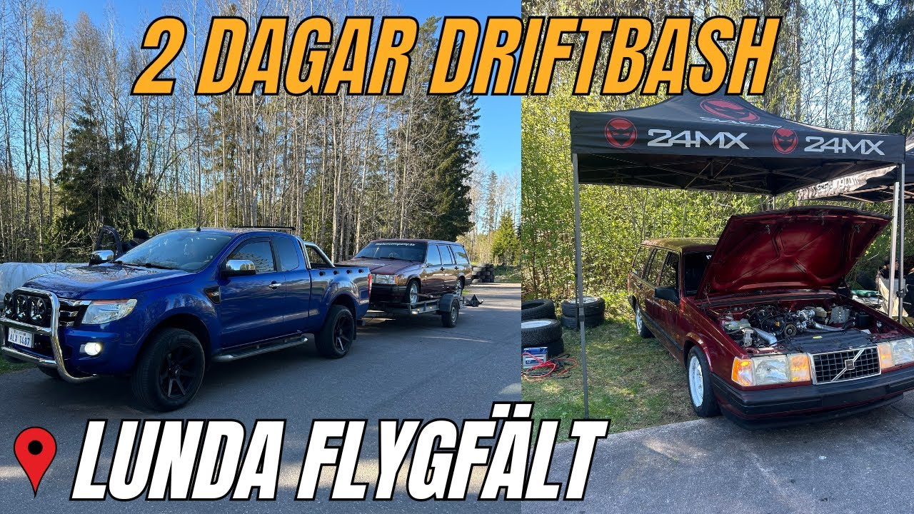 VLOGG 17 - DRIFTBASH OCH B&Auml;NKNING! RAS?!