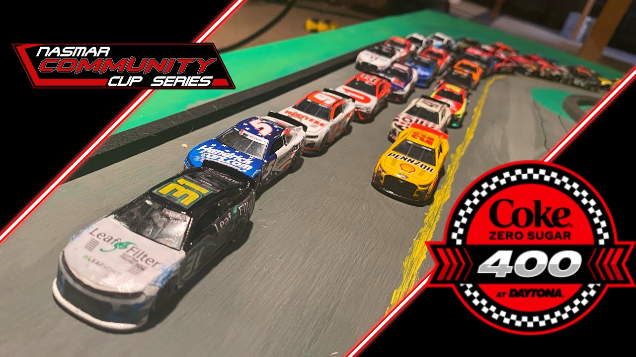 2023 NASMAR Coke Zero Sugar 400 at Daytona // NASCAR stop motion