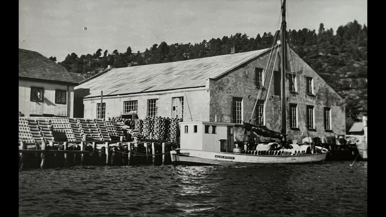 En historisk vandring i Svelvik.  Stein Erik Haugland forteller om sin skolevei fra 