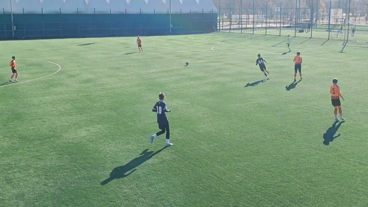 Шахтар 14 - Прогрес 2:2 Тайм 1 ч.1 (Товариська гра)
