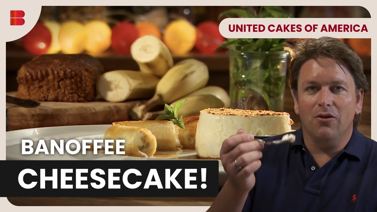 Classic NY Cheesecake Tour! - James Martin: United Cakes of America - Cooking Show