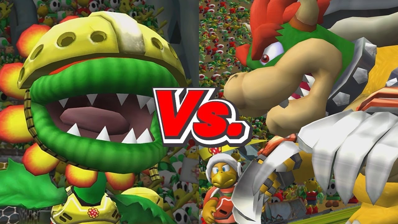 Mario Strikers Charged - Petey Vs. Bowser