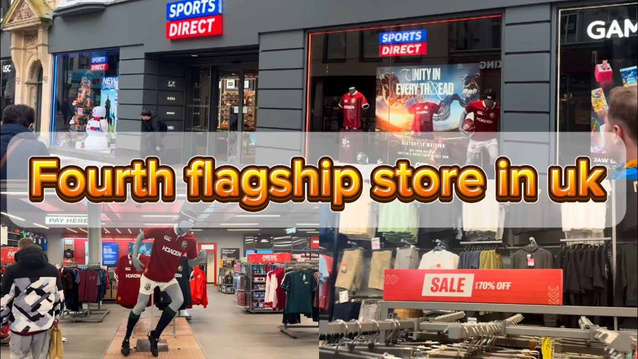 SPORTS DIRECT #NEW TRENDS #FOURTH FLAGSHIP STORE IN UK #A FULL VISIT #HUGO BOSS #NIKE #ADIDAS #PS5