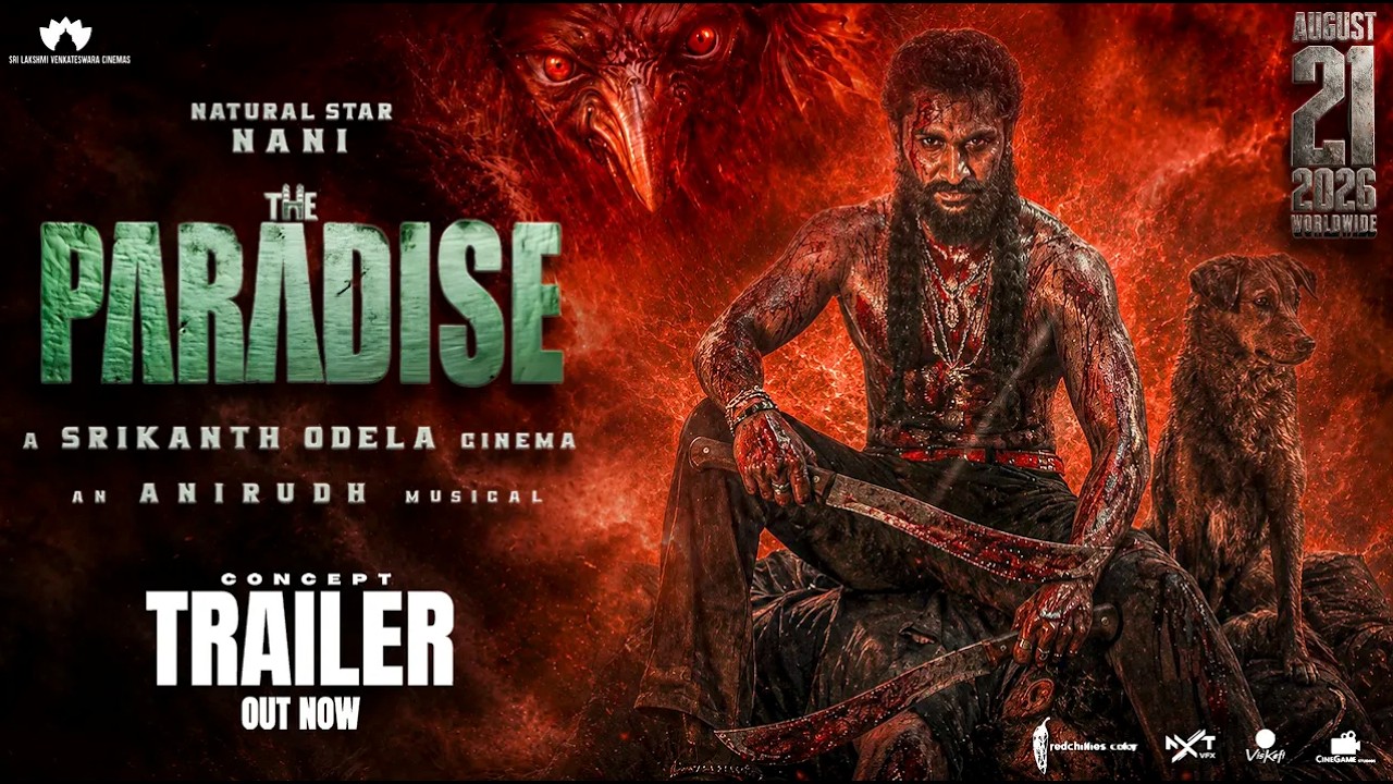 🔥 The Paradise : RAW STATEMENT | Trailer (Hindi) Concept | Nani | Srikanth Odela | Anirudh | SLV