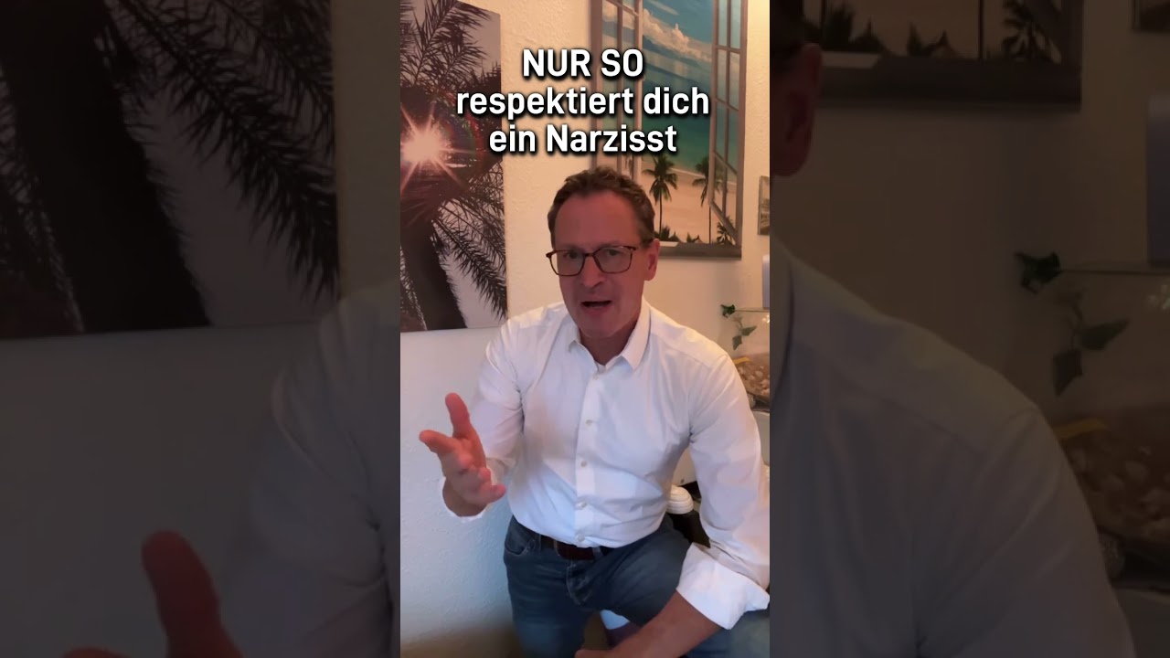 NUR SO respektiert dich ein Narzisst! #narzisst