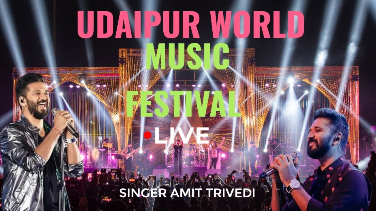 Udaipur World Music Festival||Amit Trivedi Live Performance#live#performance#music#concert#vlog#song