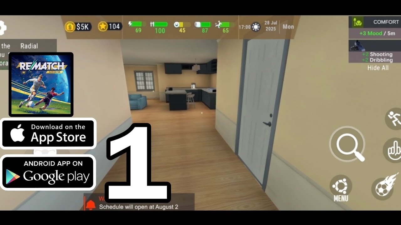 Rematch: From Streets to Stars Gameplay 🎯🎮 Part 1 (Android & iOS)