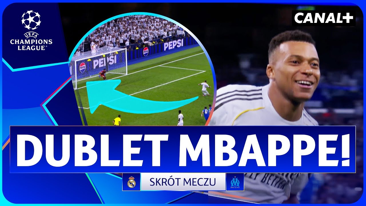 MBAPPE RATUJE OSŁABIONYCH KR&Oacute;LEWSKICH! REAL - OLYMPIQUE MARSYLIA, SKR&Oacute;T MECZU