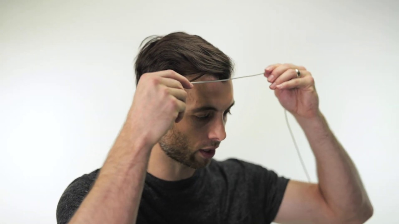 Finding your Fedora Fit | How to Measure Your Head Circumference so you Know What Hat Size you are.