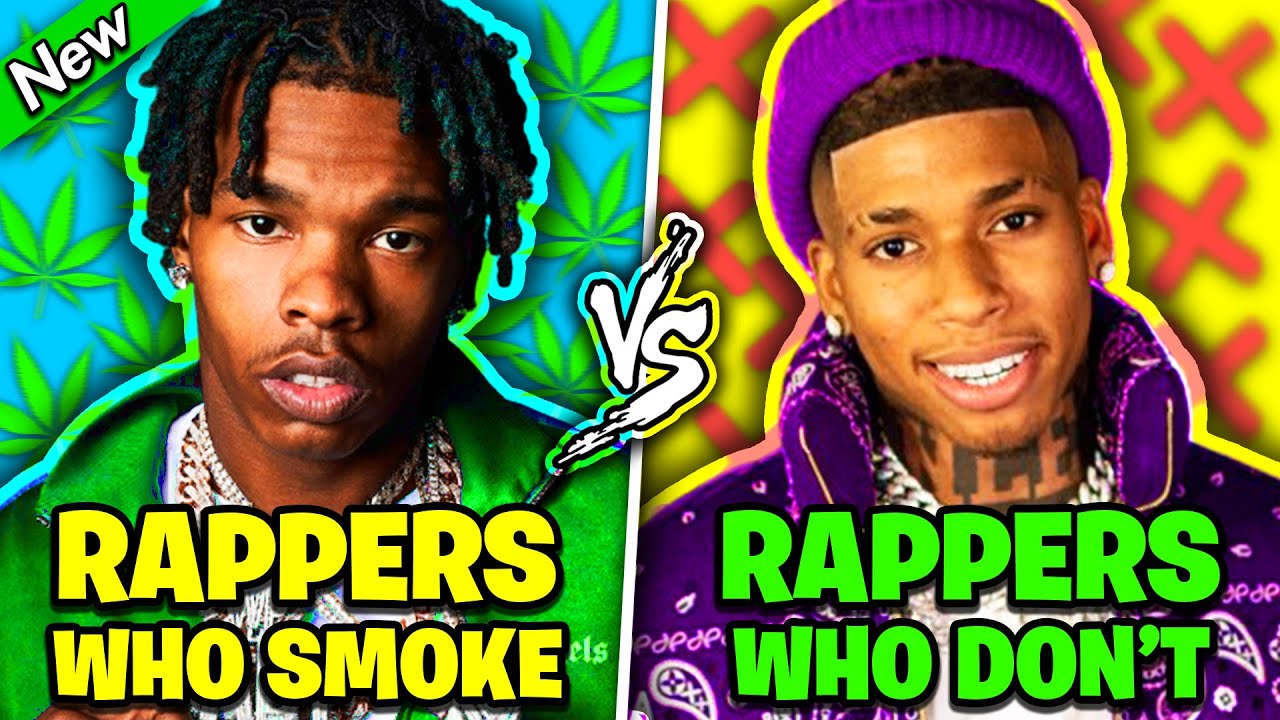 Рэперы, которые курят, против рэперов, которые не курят!