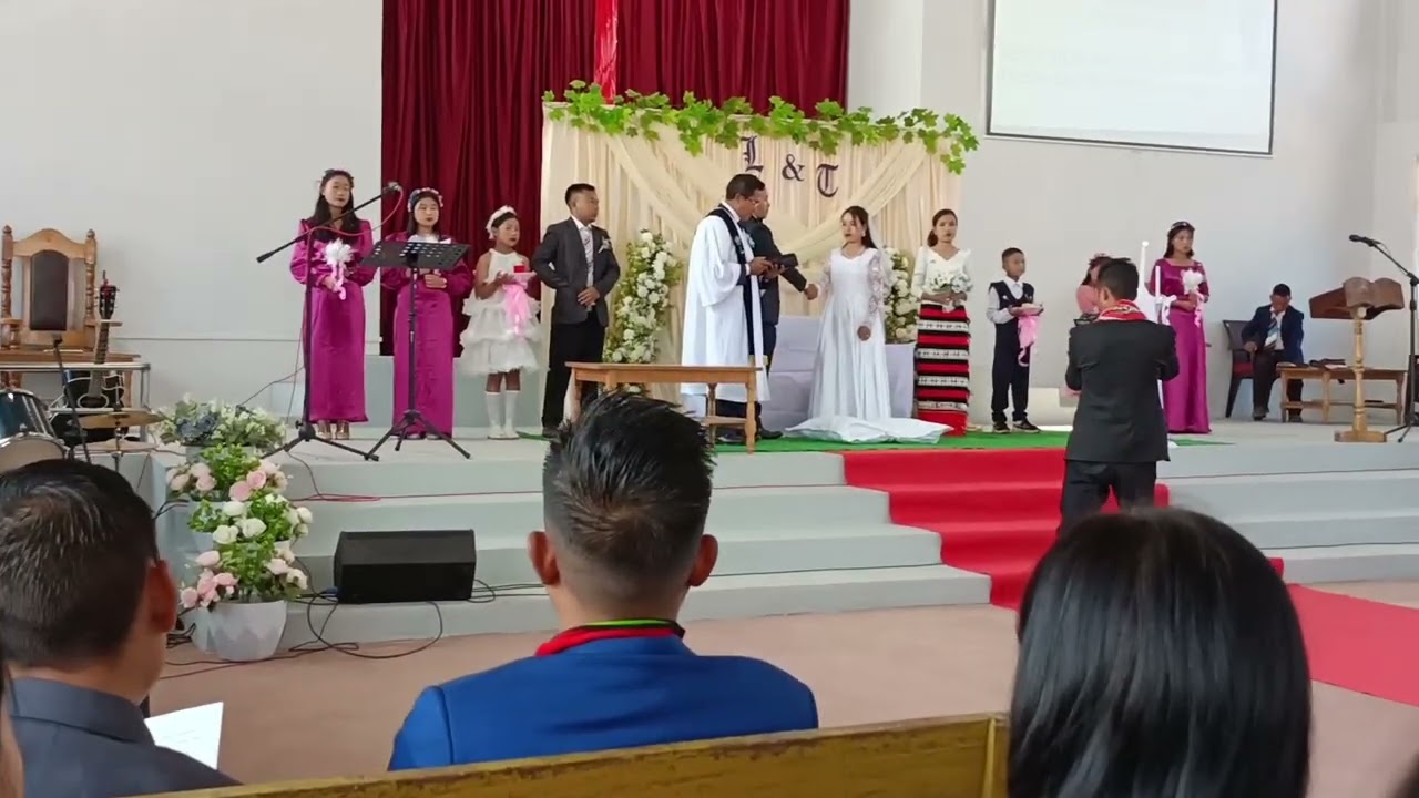 I am Attending My Cousin Sister's Weeding Service (At Tousem)