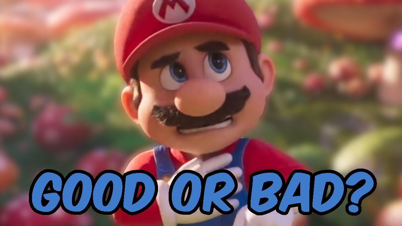 Was the Mario Movie Trailer Actually GOOD?