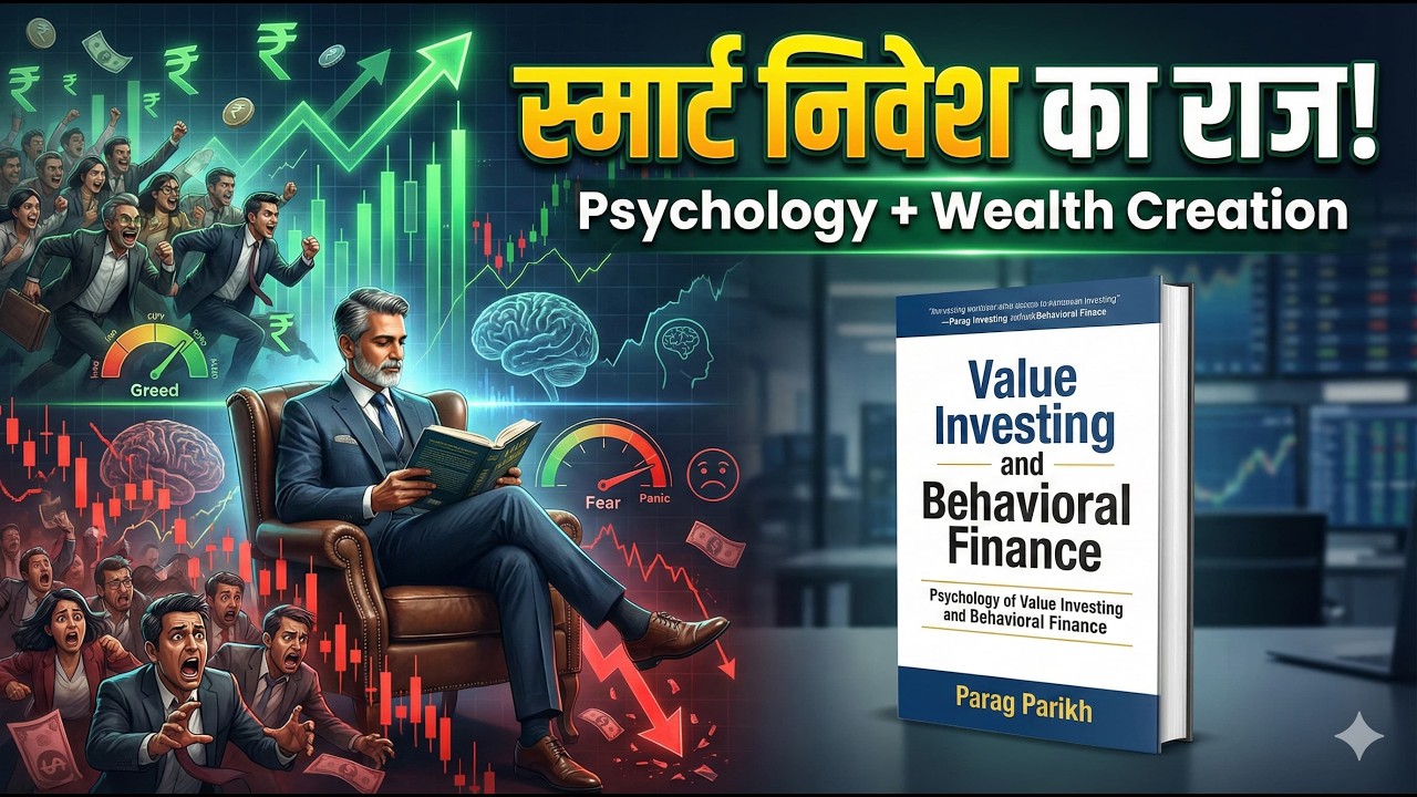 Value Investing and Behavioral Finance || Indian Stock Market & Emerging Markets || Read With Joy !