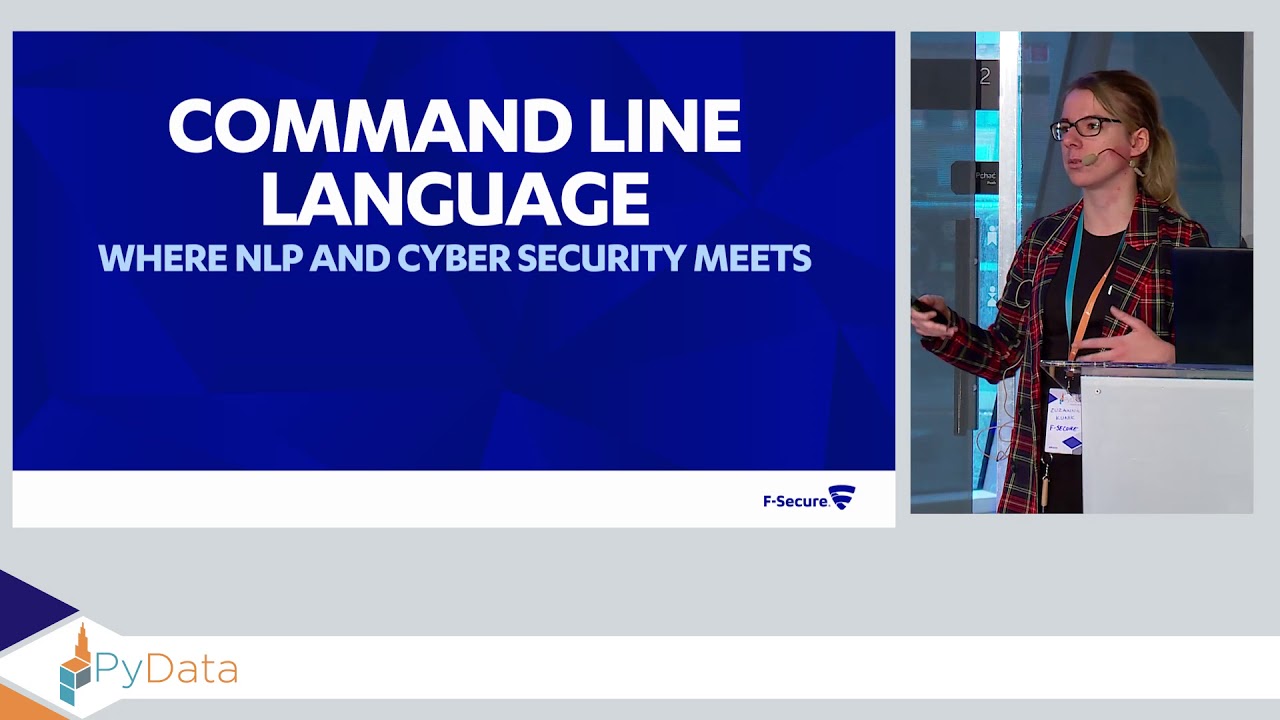 Zuzanna Kunik: Command line language &ndash; where NLP and cyber security meets | PyData Warsaw 2019