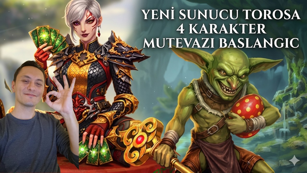 YENİ SUNUCU TOROS&rsquo;A 4 KARAKTER M&Uuml;TEVAZİ BAŞLANGI&Ccedil; 🚀 #metin2tr #metin2
