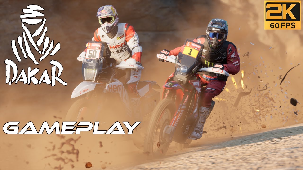 Dakar Desert Rally PC Gameplay showcase recorded in Ultra HD ﴾2K-60FPS﴿ Professional Driving.