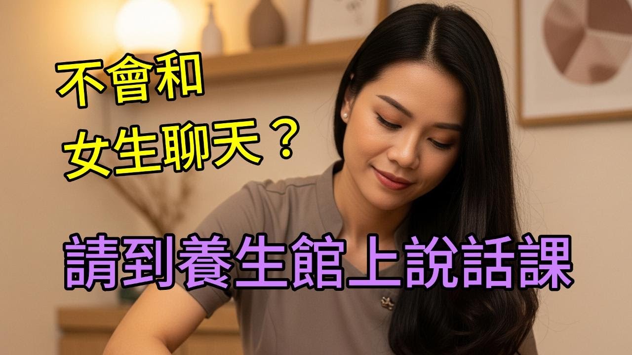 不敢和女生聊天，來「越南養生館」上說話課，男性「恐女症」脫單實戰手冊，一起救生育率。