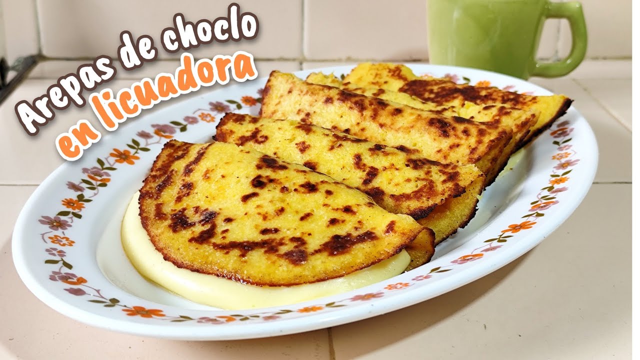 AREPAS DE CHOCLO EN LICUADORA 👩🏻‍🍳 
