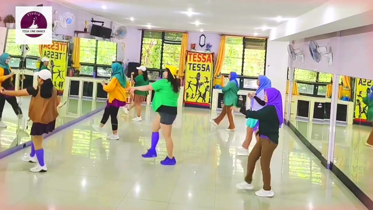 The Monster Line Dance - Fabien REGOLI - Improver - Eminem ft. Rihanna - TESSA (East Jakarta - INA)