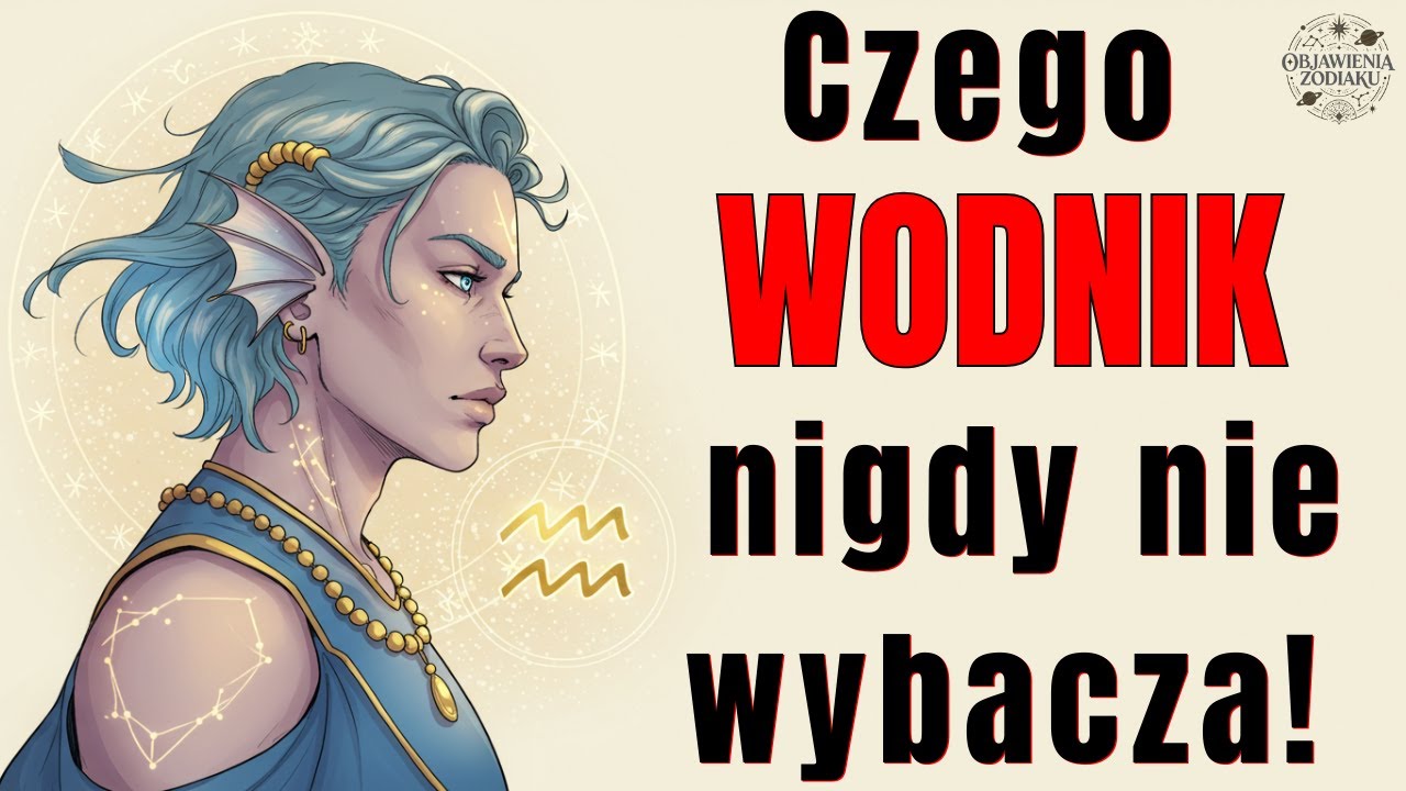 WODNIK: 5 rzeczy, których NIGDY ci nie wybaczą (5. cię zaskoczy)
