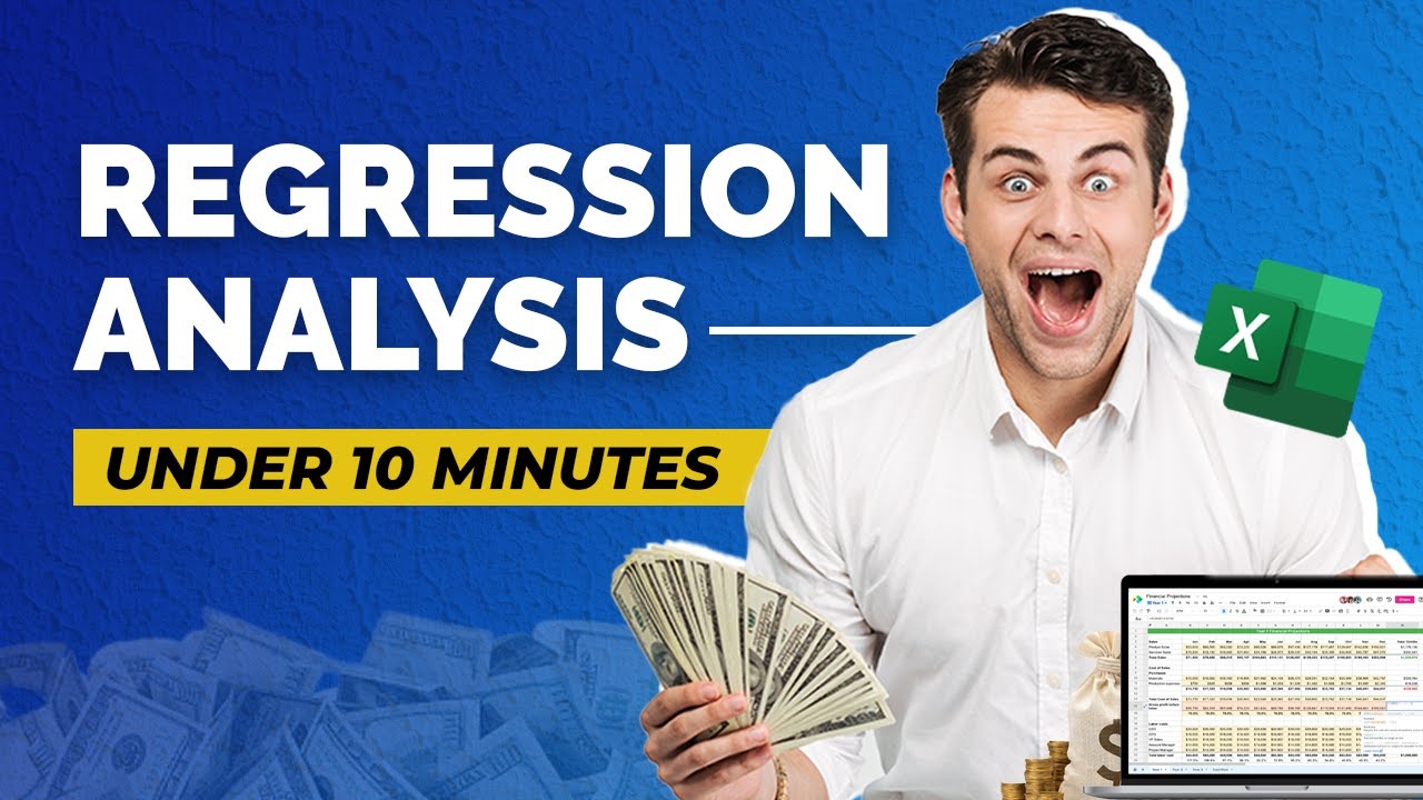 Perform Regression Analysis in Excel | Calculate beta in Excel