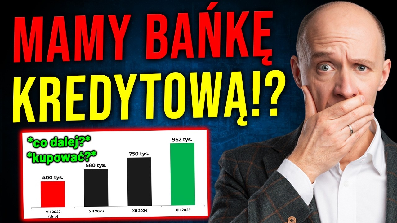 Mamy REKORD zaciągniętych KREDYT&Oacute;W w Polsce? Kupować mieszkanie teraz?