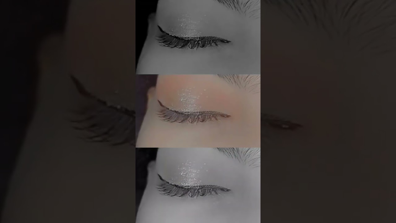 students eye makeup practice. #eyemakeup #practice #natural  #look