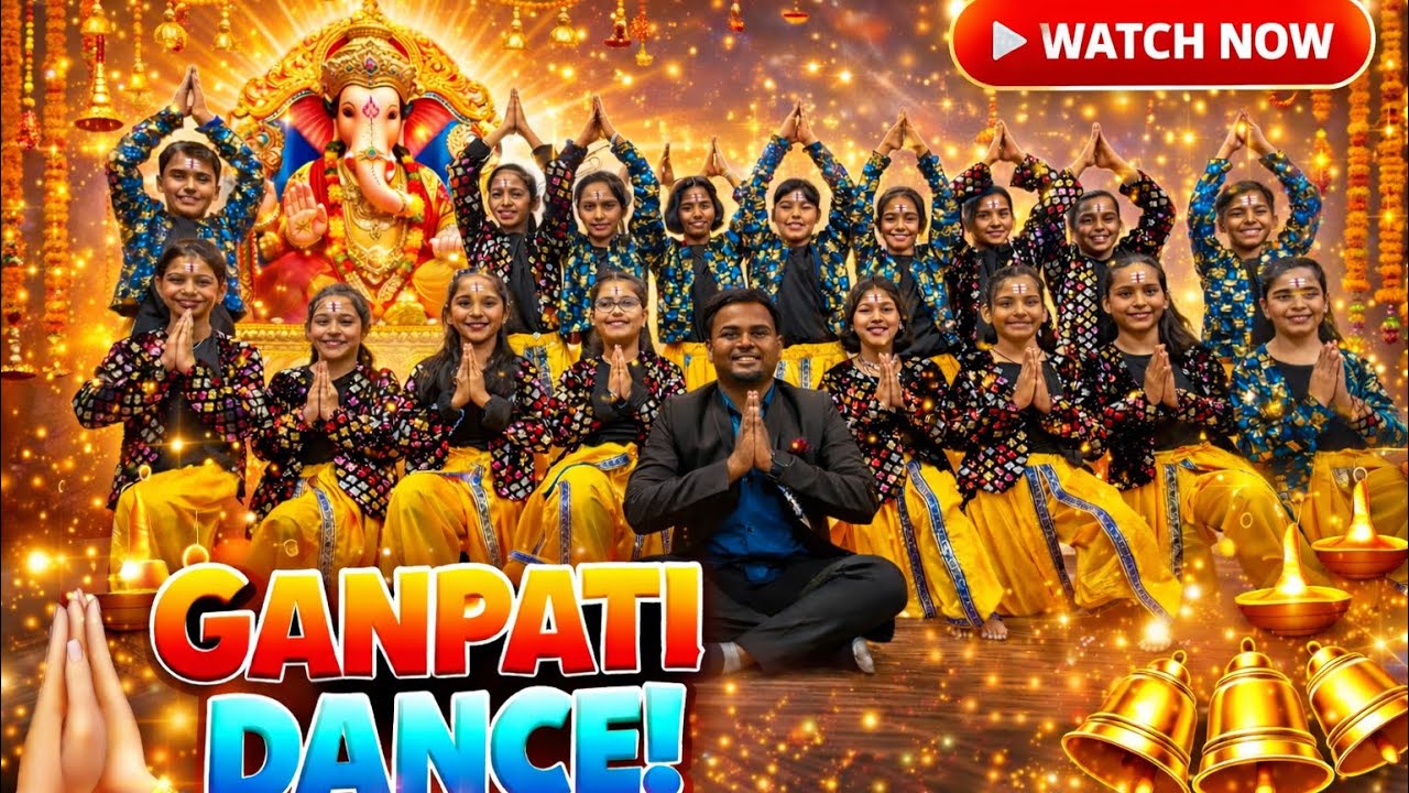 GANPATI STUTI DANCE / SWAMI DEV PRAKASH SCHOOL / Choreography Sanna Kamble 