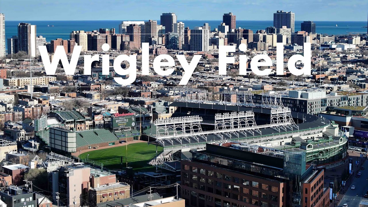 [4K] Wrigley Field, Chicago