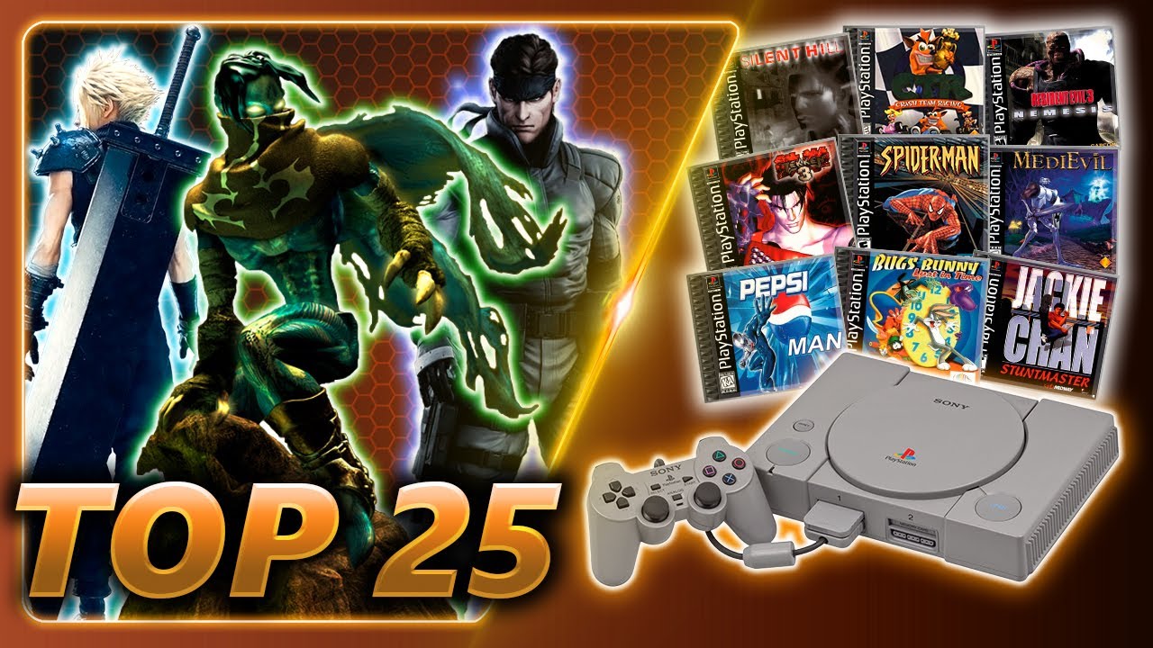 TOP 25 Mejores juegos de PlayStation 1 (PSX-PS1)