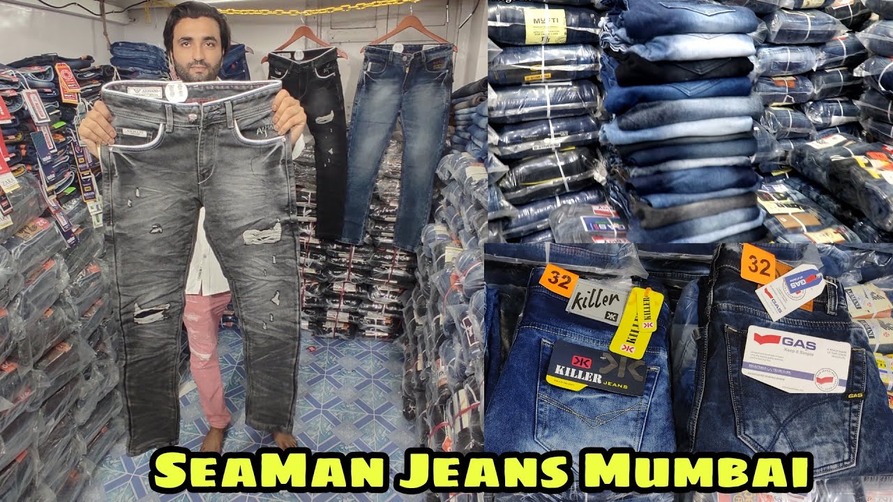 Heavy Kneted Branded Jeans / Seaman Jeans Mumbai