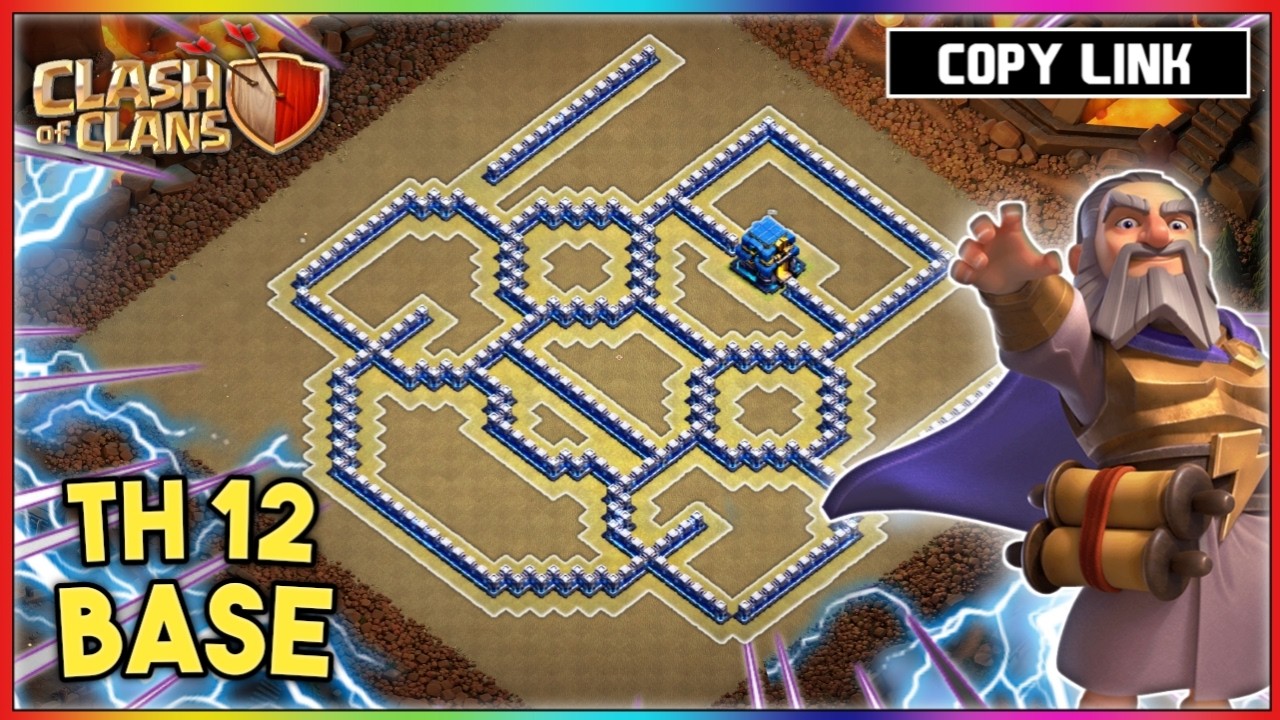 TH12 WAR BASE LINK | BEST TH 12 WAR BASE | TH12 COC BASE@ClashOfClans