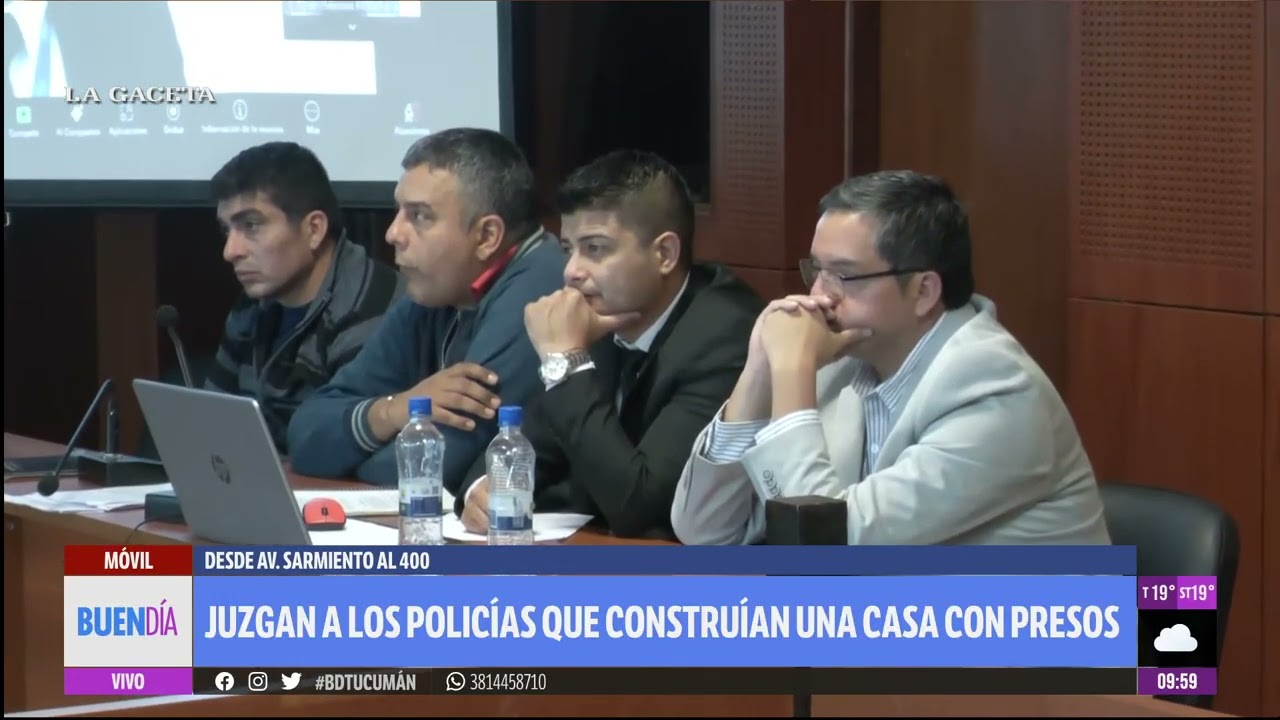 Juzgan a los policías acusados de usar presos como albañiles en la casa de un jefe policial