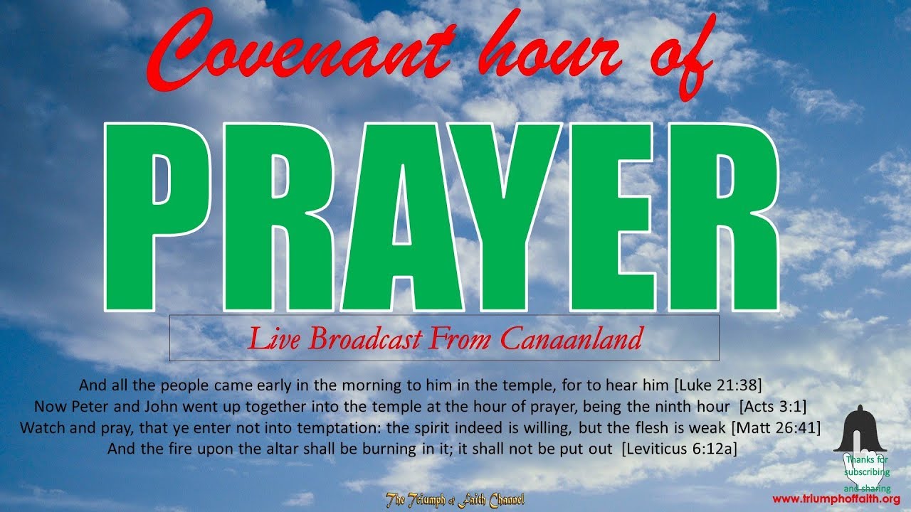 #OBAM Evening Hour of Prayer, October 1, 2018