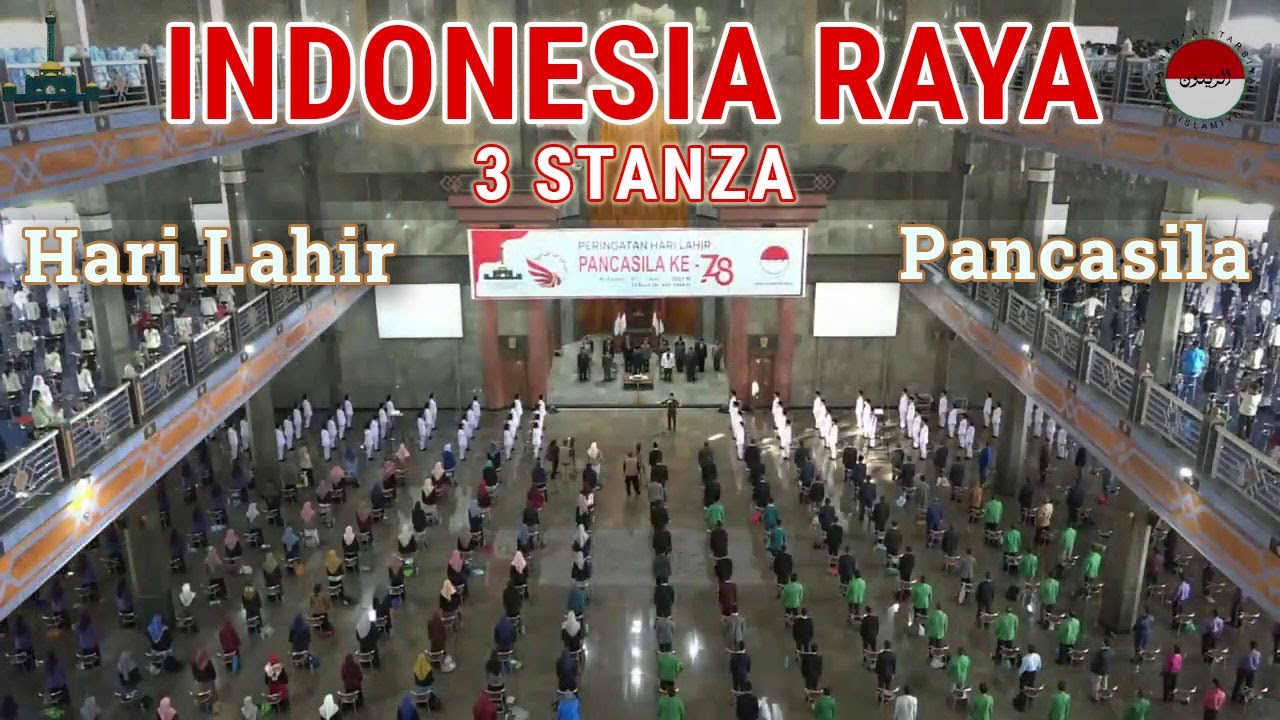 Indonesia Raya 3 Stanza  |  Peringatan Hari Lahir Pancasila ke-78  |  Ponpes Al Zaytun