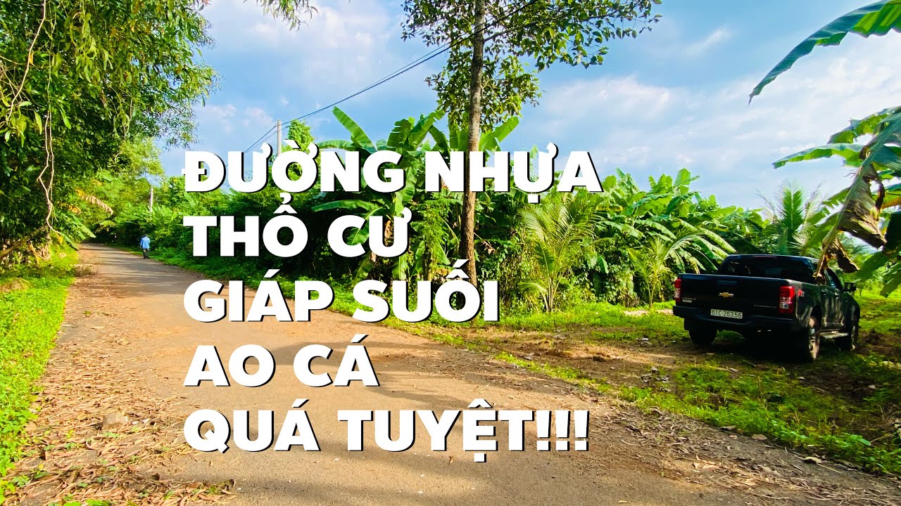 Bán đất vườn 2346m2 ven suối sẵn thổ cư ở Kim Long, BR-VT giá 1,65 tỷ