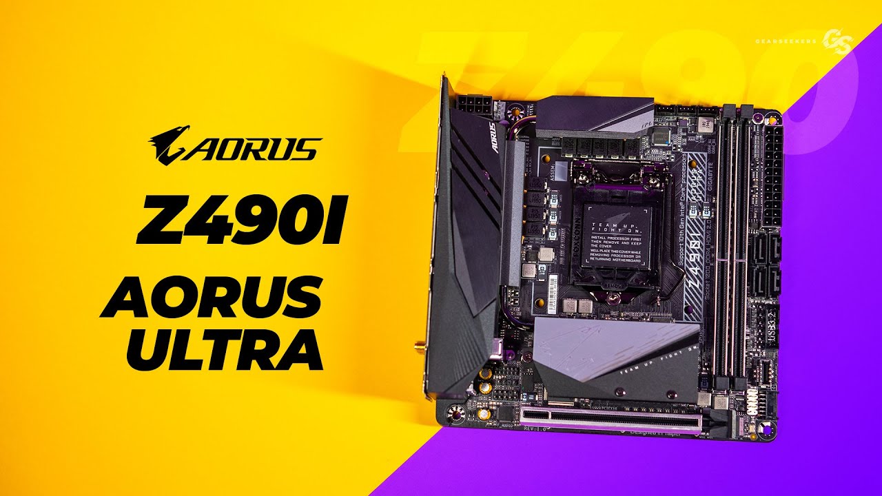 Z490I AORUS ULTRA: First Look and Overview