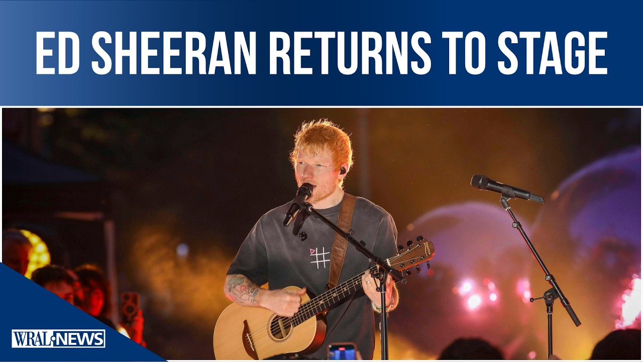 Ed Sheeran вернулся на сцену на фоне скандала из-за ситуации в Палестине