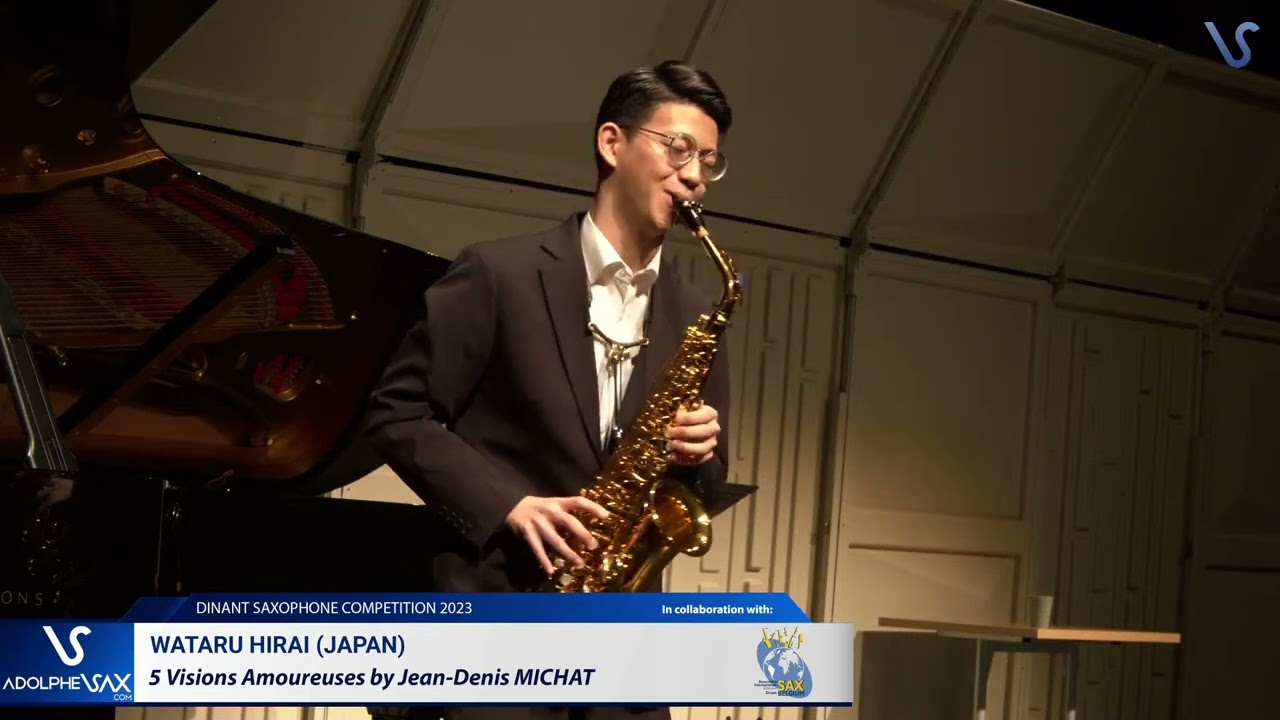 Wataru HIRAI (Japan) plays 5 Visions Amoureuses by J.D. MICHAT