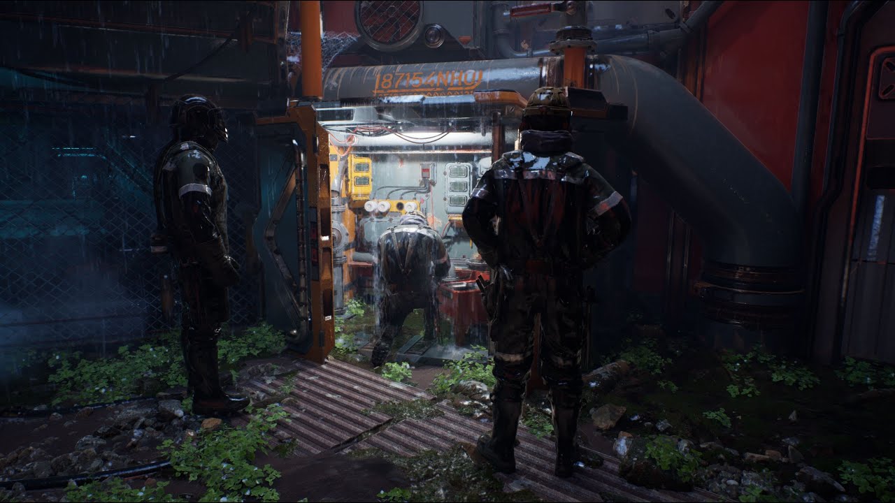 Evacuation in a storm Play_UE 5.3 Level design