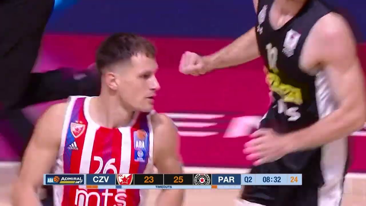 Crvena zvezda mts have a new deadly duo (Crvena zvezda mts - Partizan Mozzart Bet, 28.11.2022)