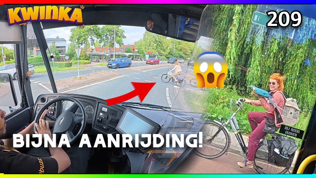 Bijna AANRIJDING op de rotonde! 😱 | Keren op de keerlus in Gouda!  #209