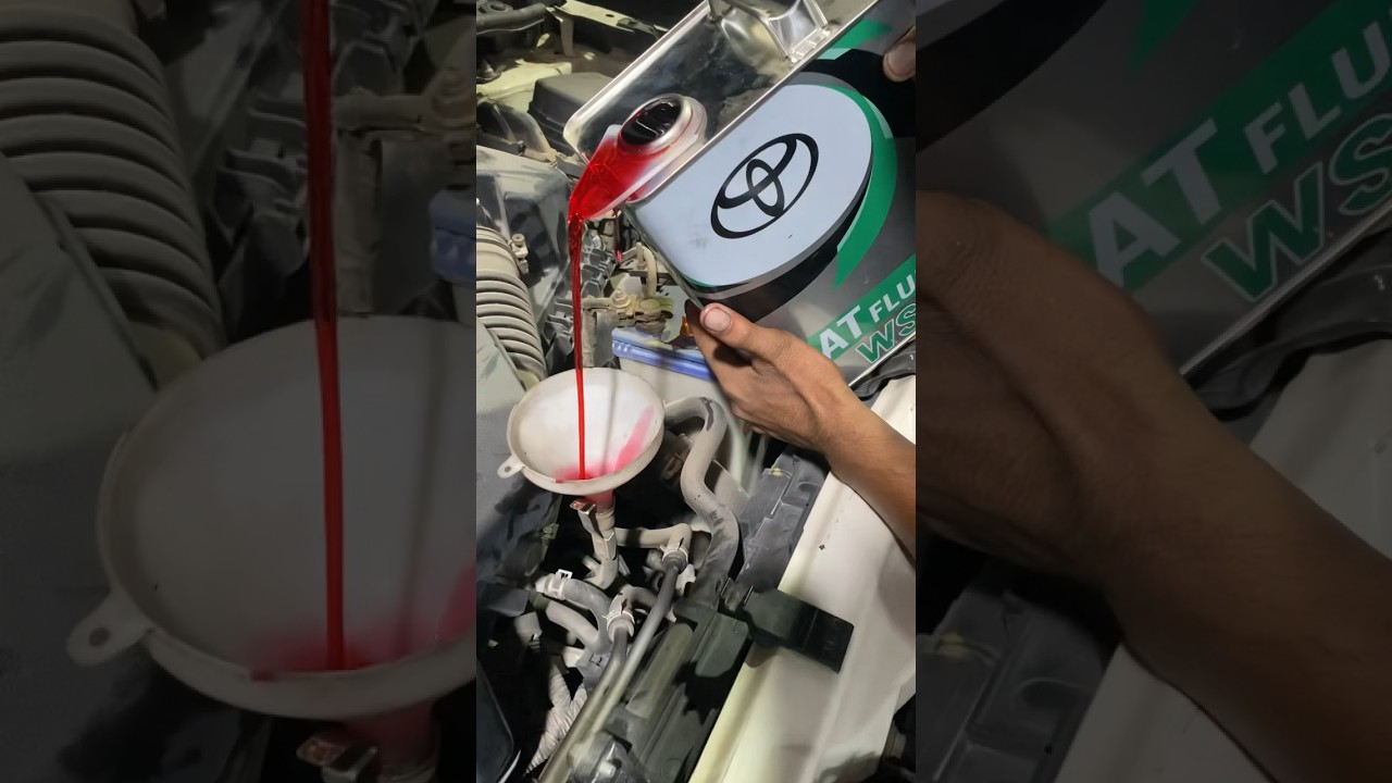 How to transmission oil change Toyota Corolla 1.6 2015 #mechancial #automobile #engine #acservice