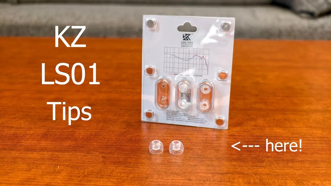 Quick upgrade: KZ LS01 Custom Silicone Tips For Your IEMs