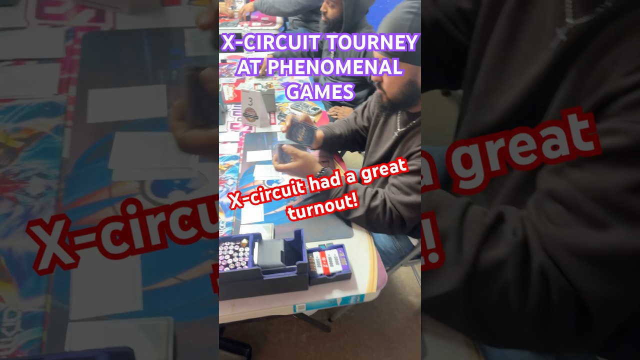 X-circuit tourney hosted at phenomenal games in New Jersey and run by BATTLECORE. Great turn out!