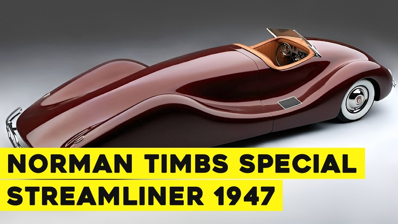 The Only 1948 Norman Timbs Special Ever Built | One-of-a-Kind $1M Streamliner